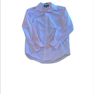 Croft & Barrow men’s light pink button down shirt Size 15.5